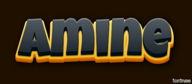 Amine Texteffekt