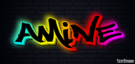 Amine Texteffekt