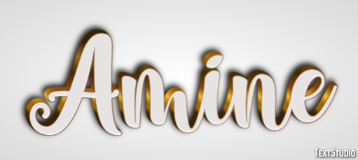 Amine Text Effect