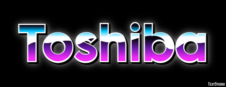 Toshiba Efekt tekstowy