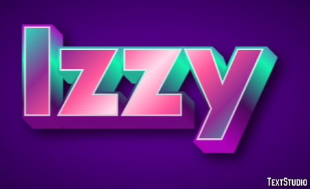 Izzy Text effect