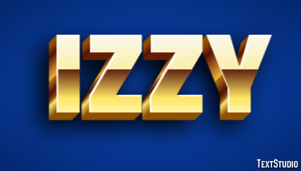 Izzy Text effect