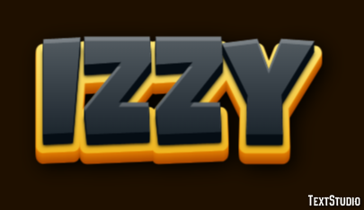 Izzy Text effect