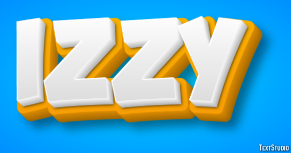 Izzy Text Effect