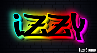 Izzy Efecto de Texto
