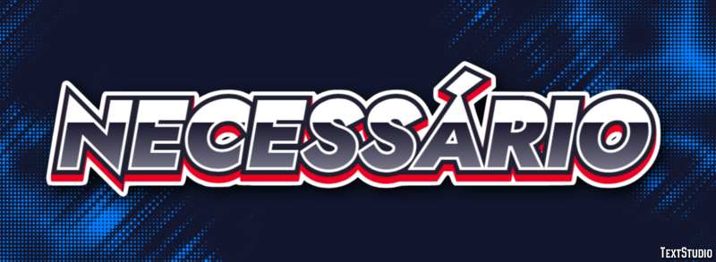 Necessário テキスト効果