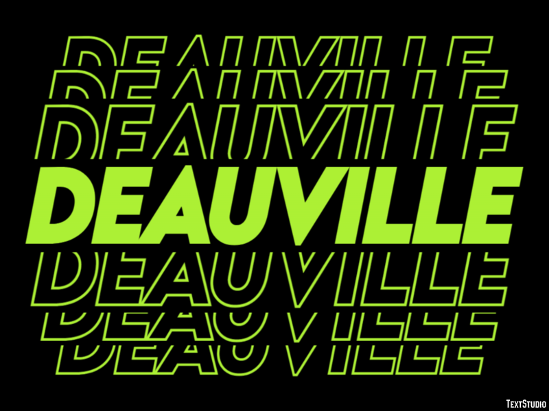 Deauville Effetto testo