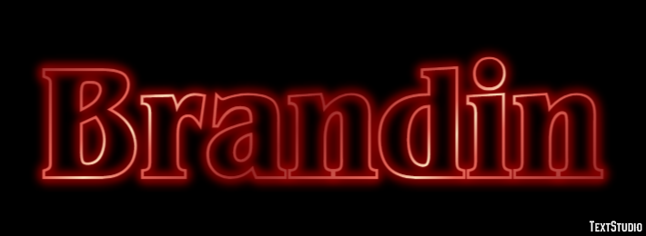 Brandin Effetto testo