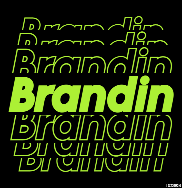 Brandin テキスト効果