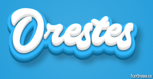 Orestes Text Effect