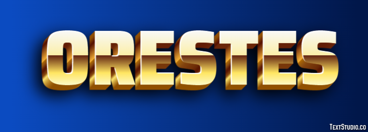 Orestes Text Effect