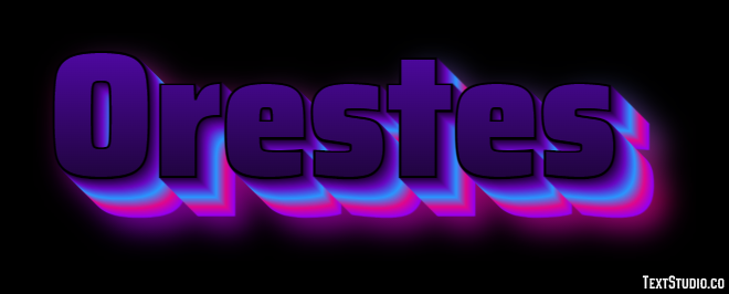 Orestes Text Effect