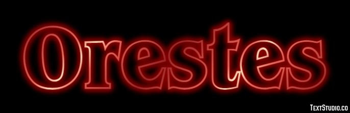 Orestes Text Effect