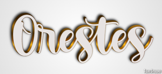 Orestes Text Effect