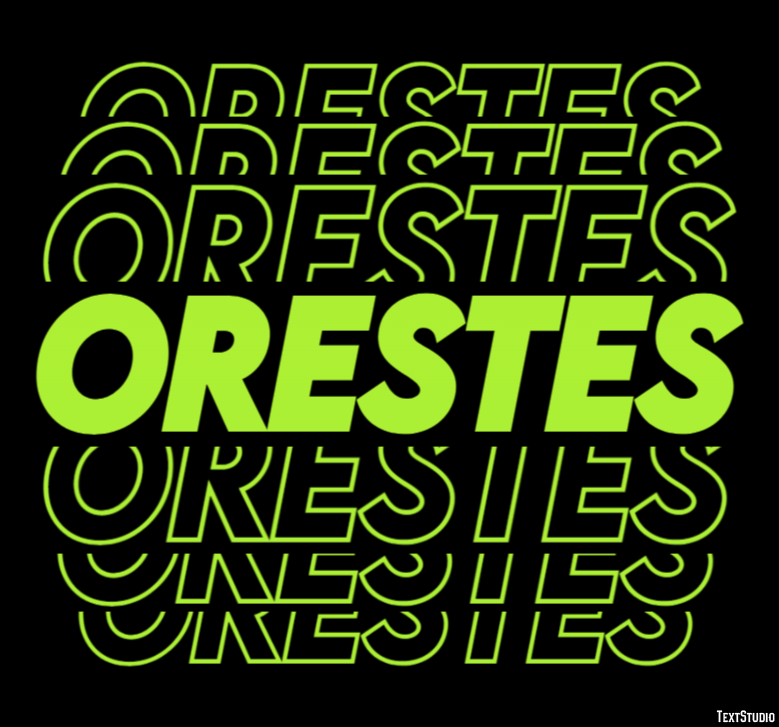 Orestes Effet de Texte