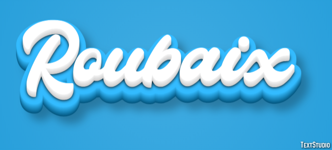 Roubaix Efekt tekstowy