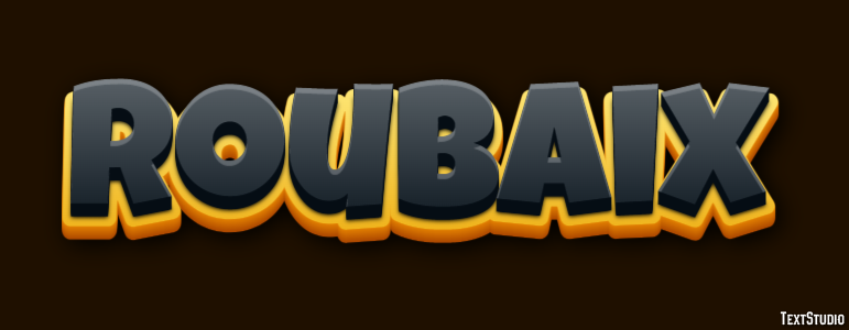 Roubaix Efecto de Texto