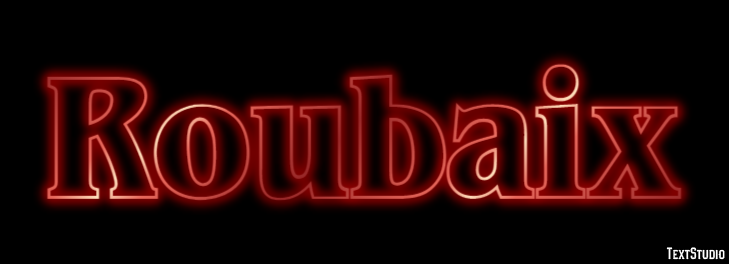 Roubaix Efekt tekstowy