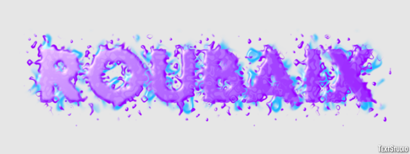 Roubaix Эффект текста