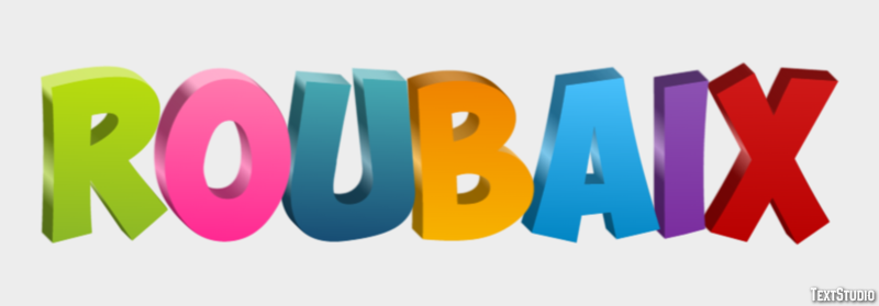 Roubaix Efekt tekstowy