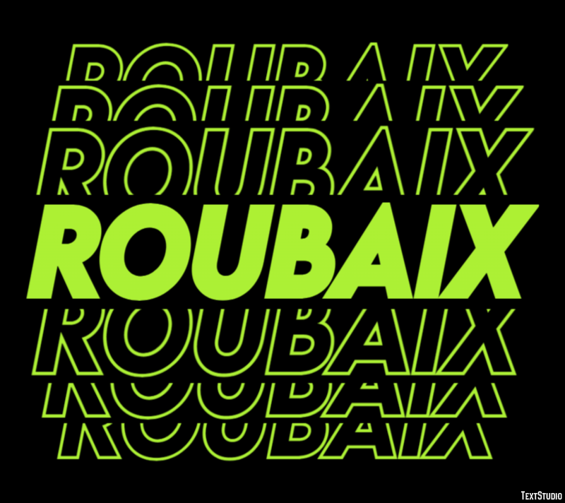 Roubaix Efekt tekstowy