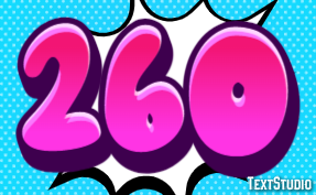 260 Effet de Texte
