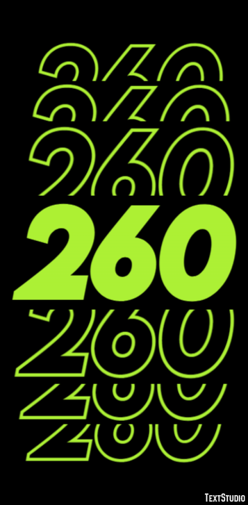 260 Effet de Texte