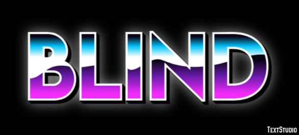 Blind Text Effect