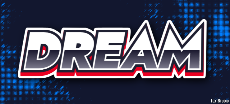 Dream Efekt tekstowy