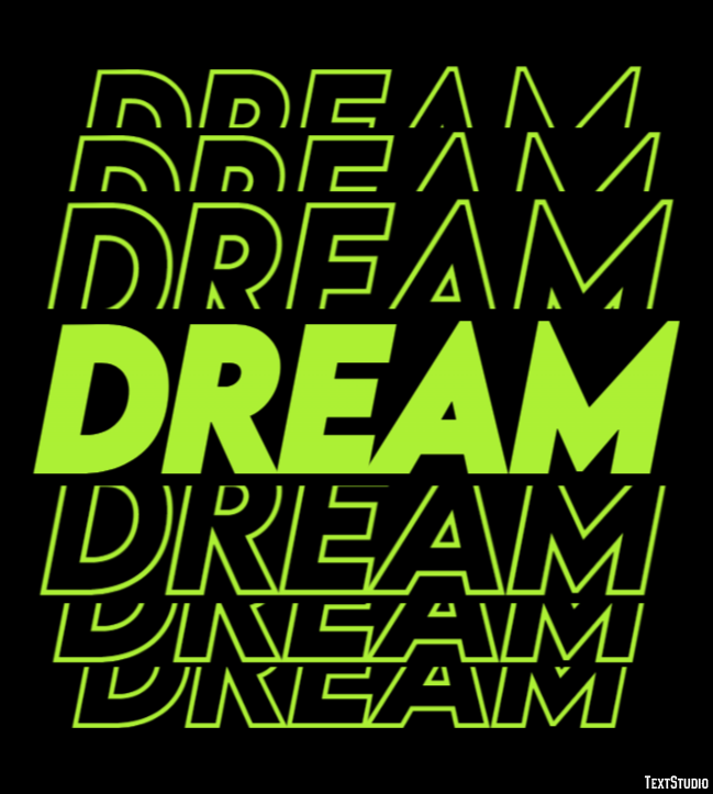 Dream Text Effect