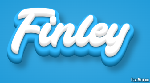 Finley Efecto de Texto