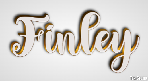 Finley Efeito de texto