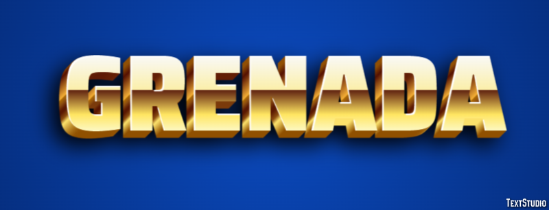 Grenada Efecto de texto