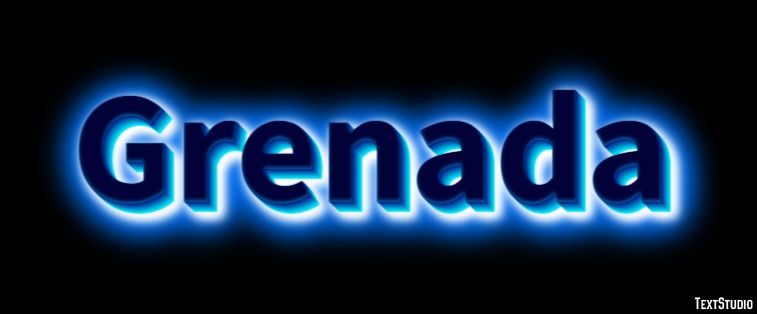 Grenada テキスト効果
