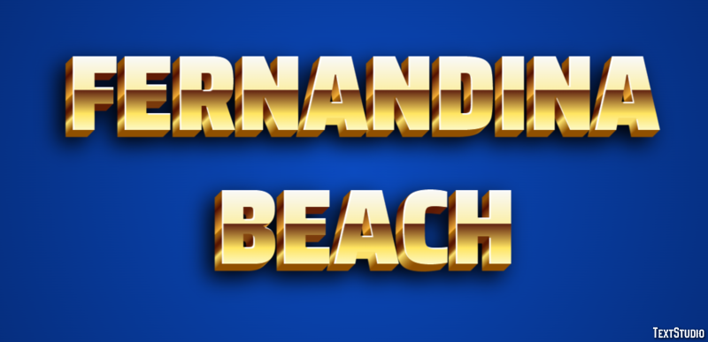 Fernandina Beach Efekt tekstowy