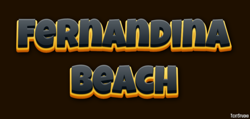 Fernandina Beach Efekt tekstowy