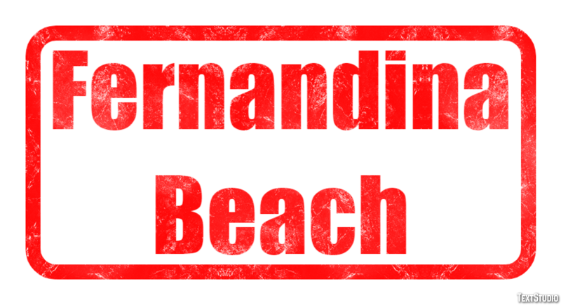 Fernandina Beach Efekt tekstowy