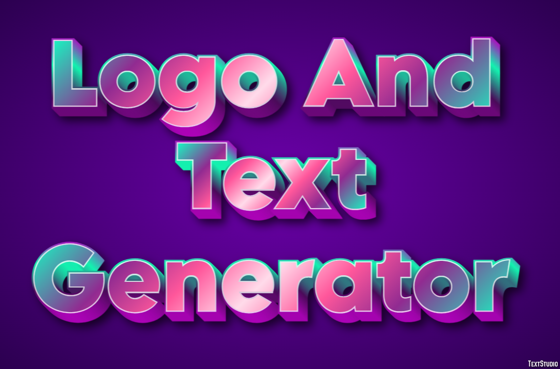 Logo And Text Generator Efecto de Texto