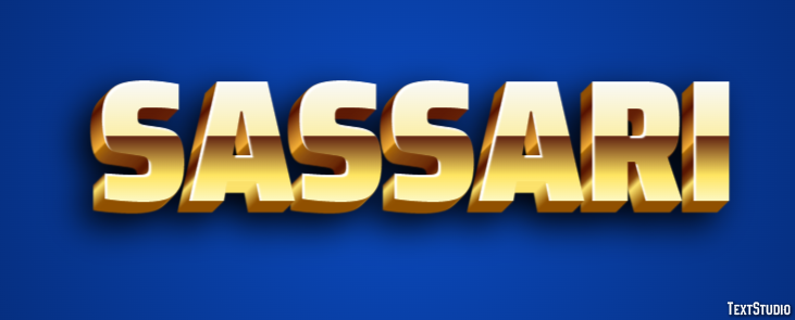 Sassari Efekt tekstowy