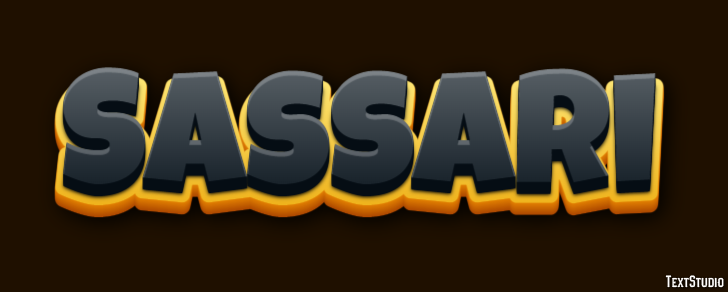 Sassari Efekt tekstowy
