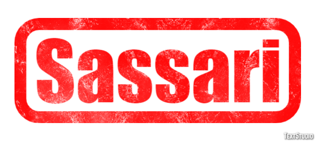 Sassari Efekt tekstowy