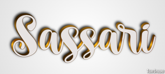 Sassari Efekt tekstowy