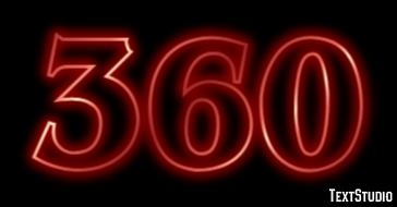 360 Text effect