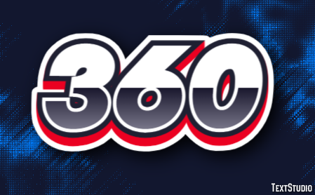 360 Text Effect