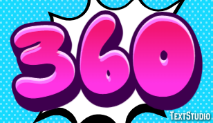 360 Text Effect