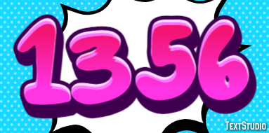 1356 Text effect