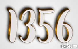 1356 Text effect
