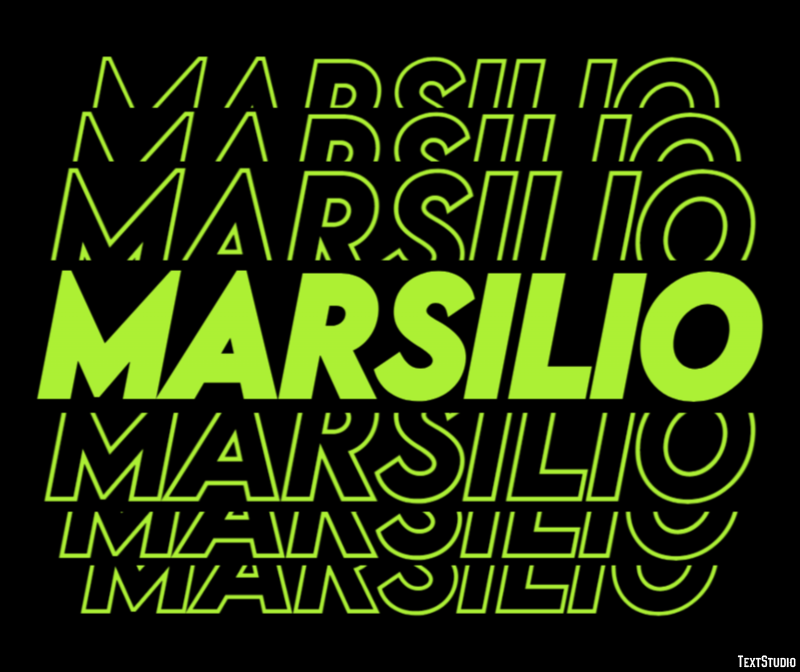 Marsilio Effetto testo
