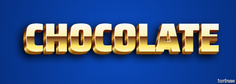 Chocolate Text Effect