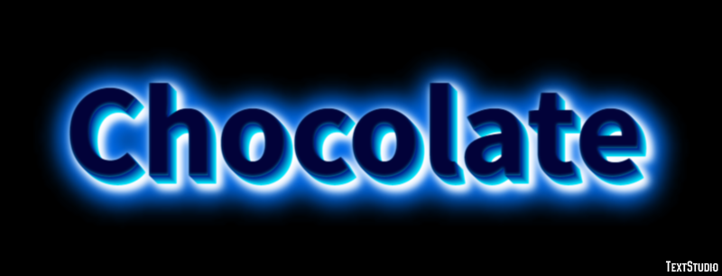 Chocolate Effet de Texte